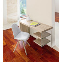 Scrivania 2M Bilbao naturale 120x50 Bizzotto ambientazione