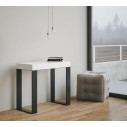 Consolle Tecno Premium Bianco frassino