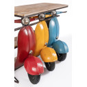 Consolle Bar Tris Vespa Color Bizzotto dettaglio