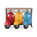 Consolle Bar Tris Vespa Color Bizzotto vista