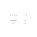 Consolle Quadra Target Point dimensioni