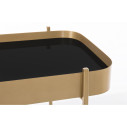 Consolle Rashida oro 120x43 Bizzotto dettaglio