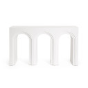 Consolle Rhome Twin Rettangolare bianco Bizzotto vista