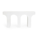 Consolle Rhome Twin bianco Bizzotto vista