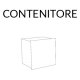 Antologia Composizione 4 Libreria vano TV Mogg accessorio contenitore