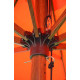  Corallo Glamour ombrellone a palo centrale Il Parco dettaglio