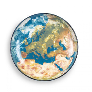 Cosmic Diner Earth €pe Dinner Plate Diesel Seletti