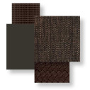 Cottage Lettino Talenti Outdoor finitura mokka marrone scuro