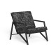 Set Cottage Talenti poltrona graphite-black abstract