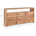 Credenza 2A-3C Eneas Bizzotto dimensioni
