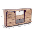 Credenza 2a-3c Tudor Bizzotto dimensioni