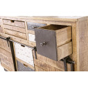 Credenza 2a-7c Tudor Bizzotto dettaglio