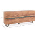 Credenza 4a Aron Bizzotto dimensioni