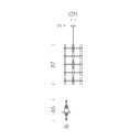 Crown Multi lampada a sospensione Nemo Lighting dimensioni