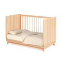 Culla evolutiva Maralis in legno massello di faggio 70 x 140 cm Kave Home dettaglio