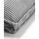 Cuscino Blok in velluto a coste spesso grigio 40 x 60 cm dettaglio