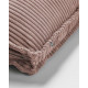 Cuscino Blok in velluto a coste spesso rosa 40 x 60 cm dettaglio