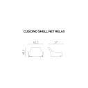 Cuscino Shell Net Relax scheda tecnica