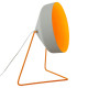 Cyrcus F Cemento lampada da terra In-es.artdesign arancione