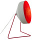 Cyrcus F Cemento lampada da terra In-es.artdesign rosso