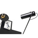 Dasè Tavolino angolare con lampada Mogg vista