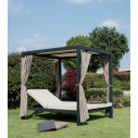 Daybed Dream antracite Bizzotto ambientazione