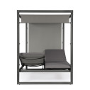Daybed Konnor antracite Bizzotto vista