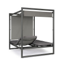 Daybed Konnor antracite Bizzotto vista