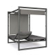 Daybed Konnor antracite Bizzotto vista