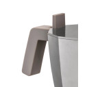 ALESSI DC06/3 Moka Caffettiera espresso Grigio 3 Tazze dettaglio