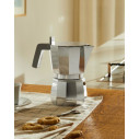ALESSI DC06/3 Moka Caffettiera espresso Grigio 3 Tazze ambientazione