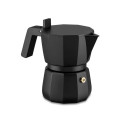 Alessi DC06/6 B Moka Caffettiera espresso Nero 6 Tazze vista