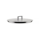 Alessi DC102/24 Convivio Casseruola bassa Ø 24 Induzione dettaglio coperchio opzionale
