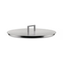 Alessi DC110/28 Convivio Padella a manico lungo Ø 28 Induzione dettaglio coperchio opzionale
