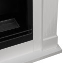 Camino a bioetanolo angolare da terra Ford Bianco 110x63x102 Divina Fire dettaglio