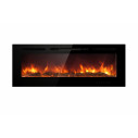 Camino elettrico da parete a incasso Chicago 101,6x14x54,6 Divina Fire vista