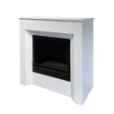 Camino a bioetanolo da terra Bellini in legno Bianco 96x35x96 Divina Fire vista