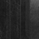 Camino a bioetanolo da terra Bellini in legno effetto Marmo Nero 96x35x96 Divina Fire dettaglio