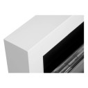 Camino a bioetanolo da parete Siena 90x12x40 Bianco  Divina Fire dettaglio