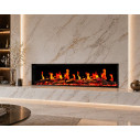 Camino elettrico da incasso tecnologia LED Filadelfia 150 Divina Fire ambientazione