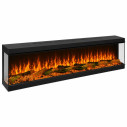 Camino elettrico da incasso a parete 3 lati Belmont 150 Divina Fire vista
