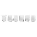 Diseguale Set 6 calici Vino + Set 6 tumbler Trasparenti Bitossi Home dettaglio set Tumbler