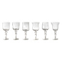 Diseguale Set 6 calici Vino + Set 6 tumbler Trasparenti Bitossi Home dettaglio set Calici