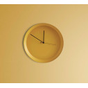 Dish Orologio giallo miele Atipico ambientazione