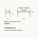 Unopiù Divanetto Aurora dimensioni