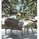 Moon Teak divano 2 posti Talenti Outdoor ambientazione