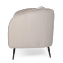 Divano 2P Candis grigio chiaro Bizzotto vista