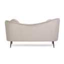 Divano 2P Candis grigio chiaro Bizzotto vista