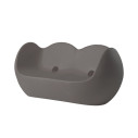 Divano Blossy Slide grigio argilla