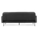 Divano letto Bridjet nero Bizzotto vista